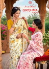 Grishma Vol 1 By Kashvi Georgette Piping Border Sarees
